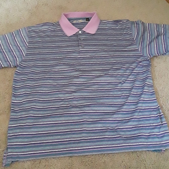 Men's Ben Hogan Polo Shot Sleeve Shirt - Picture 3 of 10